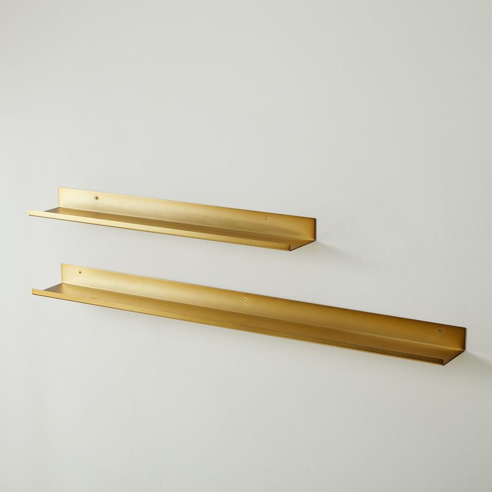Floating Lines Metal Ledges West Elm UK